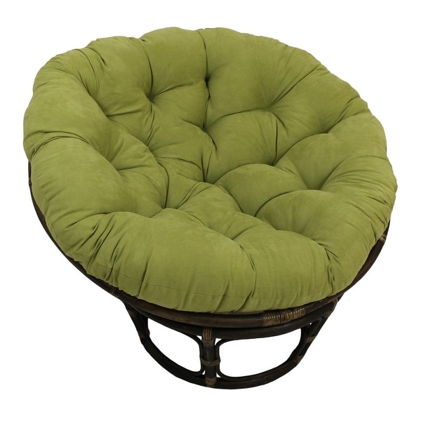 Blazing needles oversize double papasan twill fabric cushion sales
