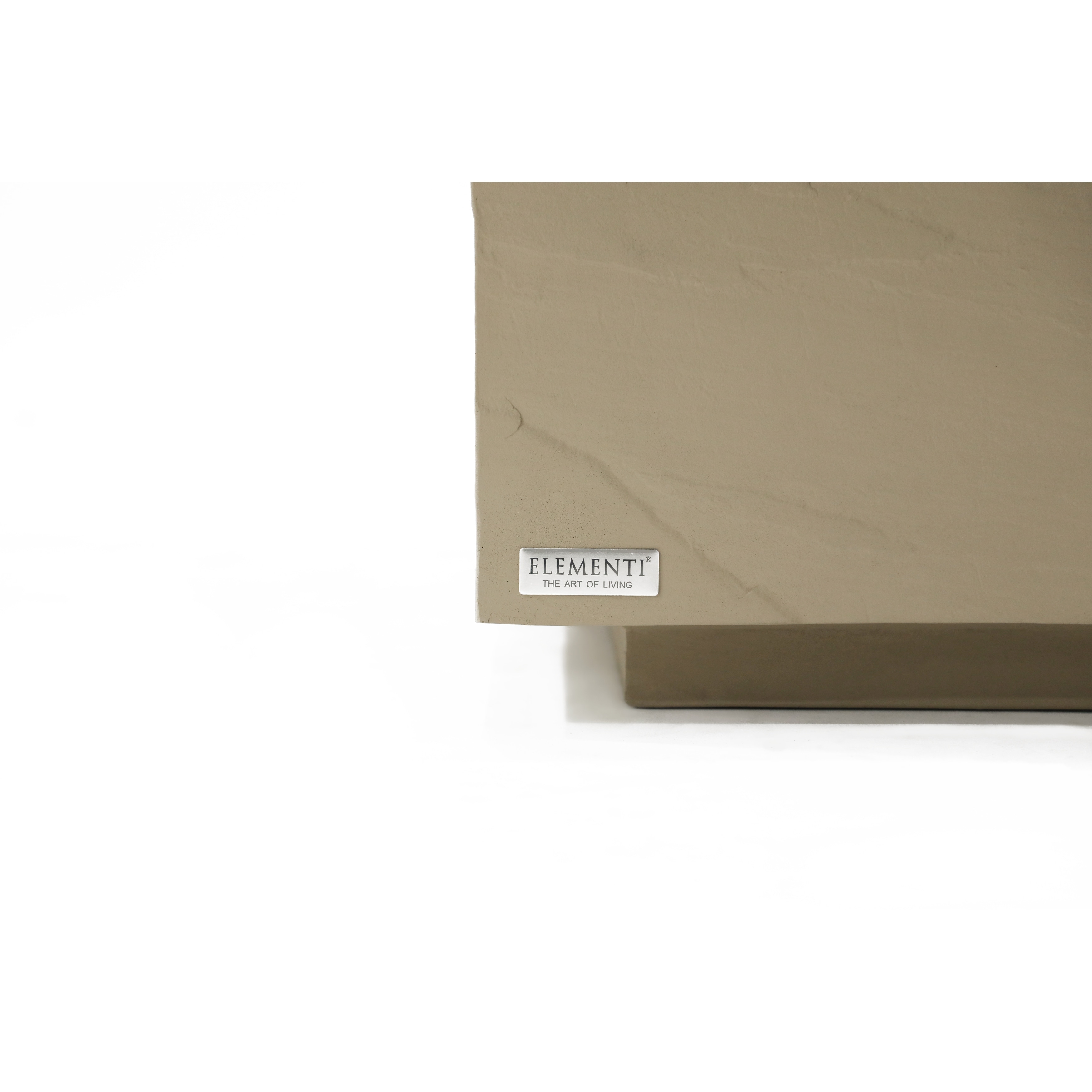 Elementi Home Colorado Concrete Large Coffee Table