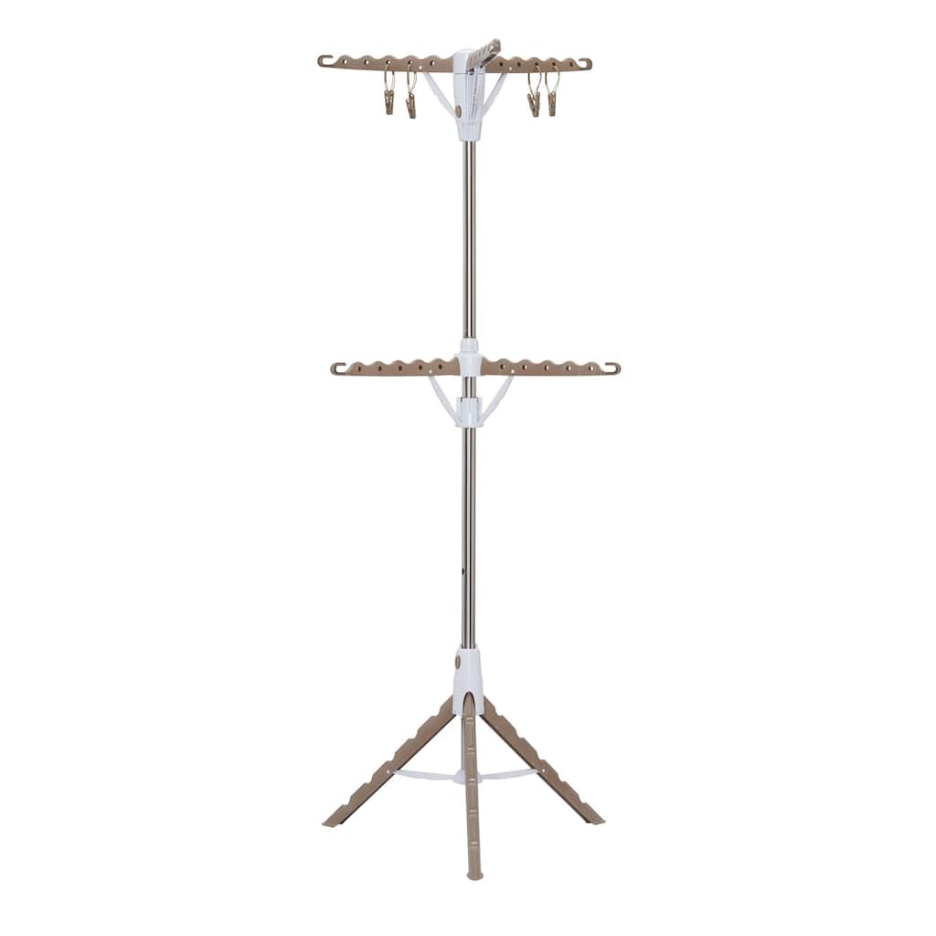 Household Essentials 2-Tier Tripod Clothes Drying Rack