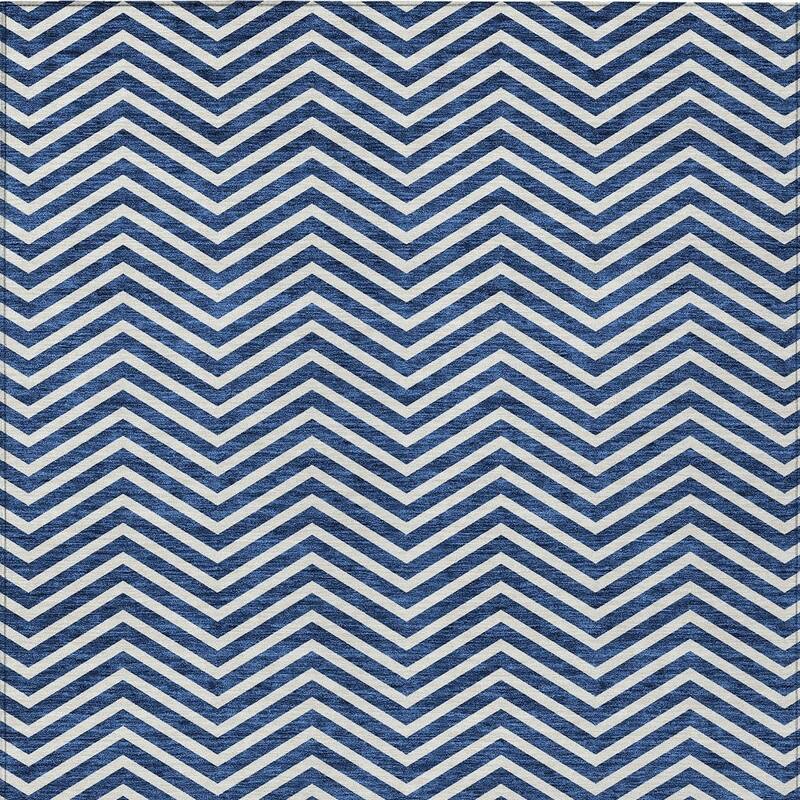 HomeRoots Chevron Transitional Rectangle Outdoor Rug