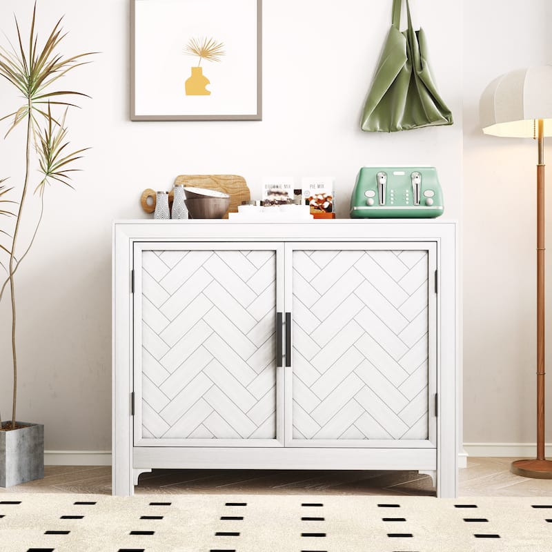 Console Table Sofa Table with 2 Shelves