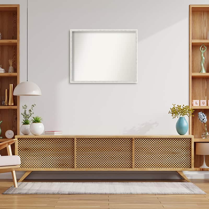 Paige Non-Beveled Wood Framed Wall Mirror