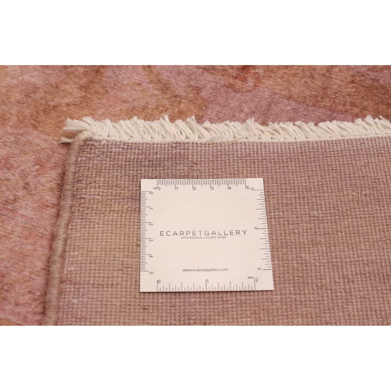 ECARPETGALLERY Hand-knotted Vibrance Violet Wool Rug - 8'10 x 11'6