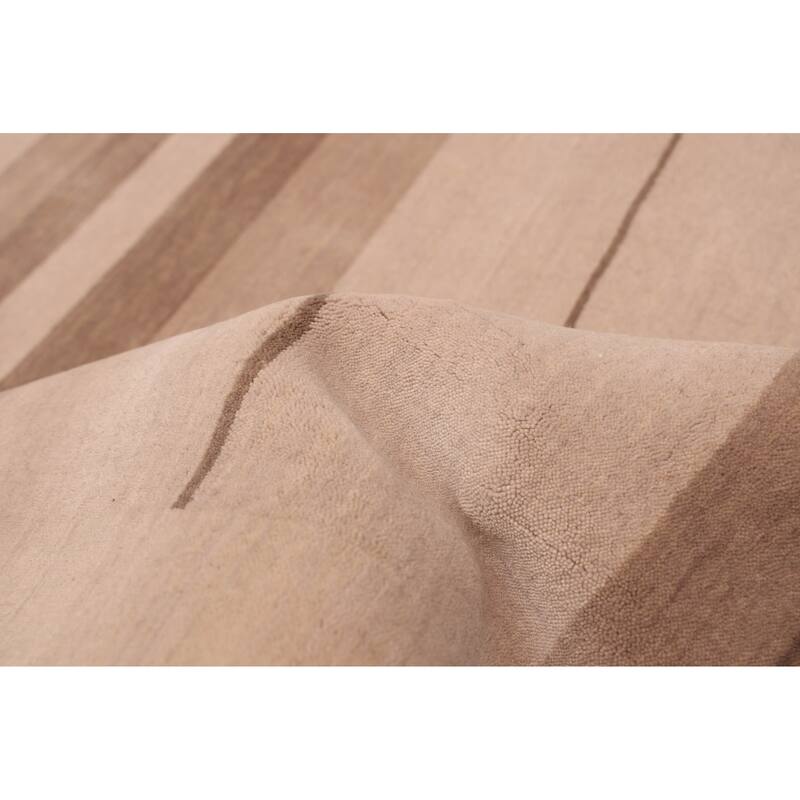 ECARPETGALLERY Hand Loomed Kashkuli Gabbeh Beige Wool Rug - 5'8 x 8'0