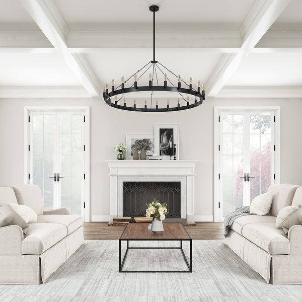 Iron chandelier farmhouse new arrivals