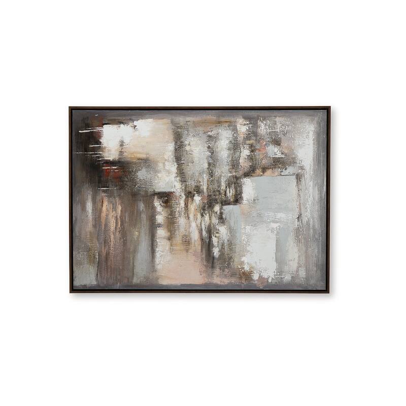 Signature Design by Ashley Floymour Gray/Brown Wall Art