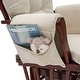 preview thumbnail 3 of 28, Rejoice Glider Rocking Chair with Ottoman