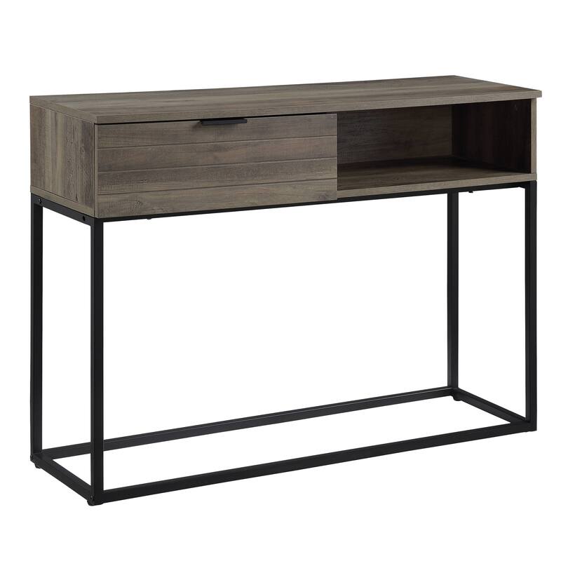 Versatile Rustic Writing Desk with Sturdy Construction and Practical Storage