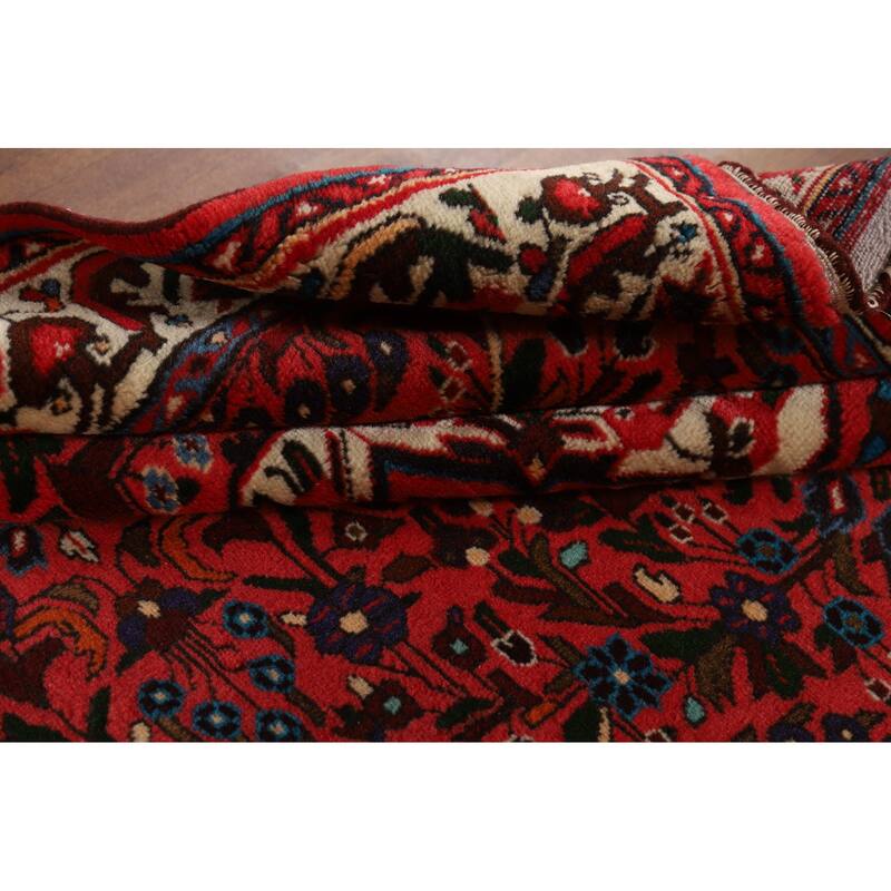 Floral Lilian Persian Area Rug Handmade Wool Carpet - 4'6" x 6'7"