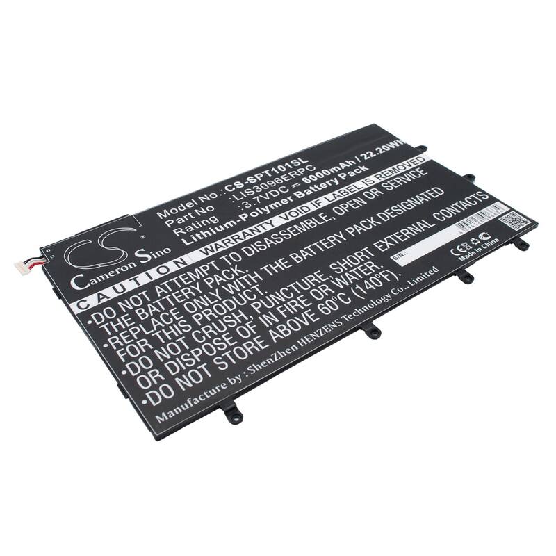 Battery for Sony SGP321 SO-03E Xperia Tablet Z 10.1 inch LIS3096ERPC CS-SPT101SL - Black