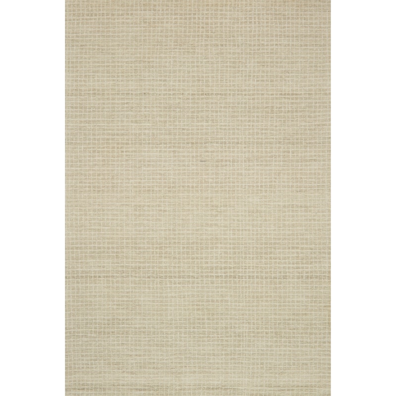 Alexander Home Mosaic Farmhouse Hand-Hooked Wool Rug - 2'-6" x 7'-6" - Antique Ivory