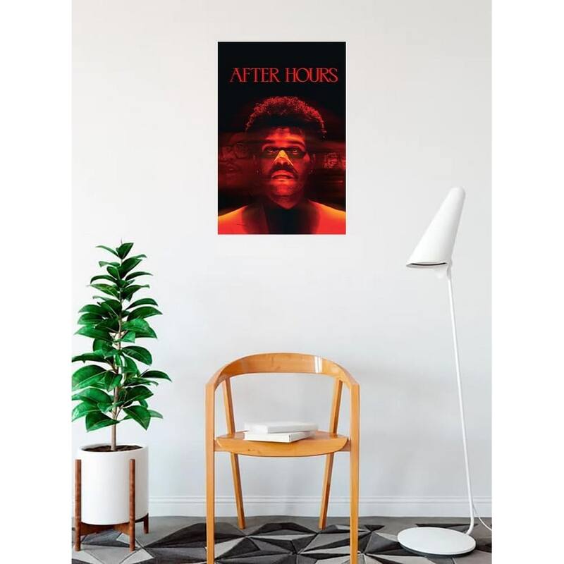 The Weeknd After Hours Art Poster - 24 x 36 Inch