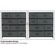Dresser w/ 8 Drawers Furniture Storage & Chest Tower for Bedroom