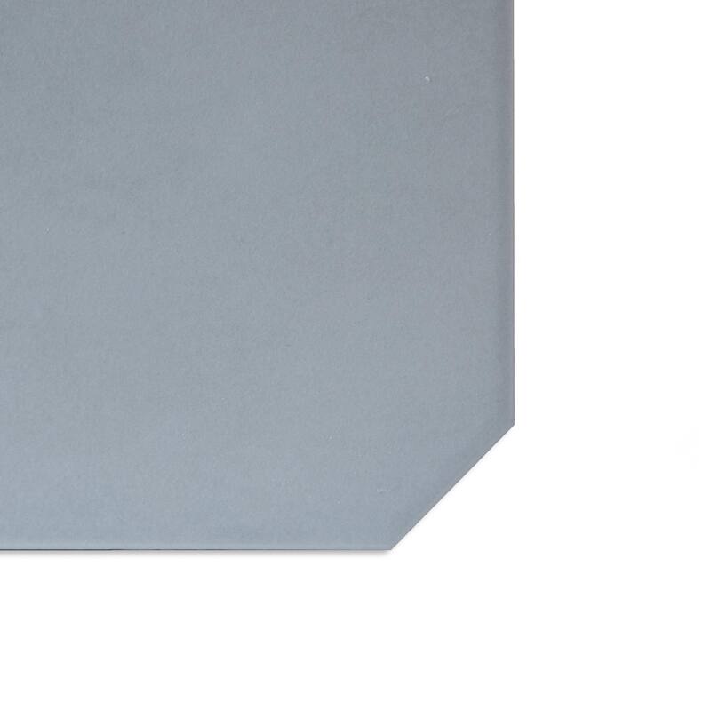 Merola Tile Vaudeville Octagon Humo with Taco Multi 7-7/8" x 7-7/8" Porcelain Floor and Wall Tile