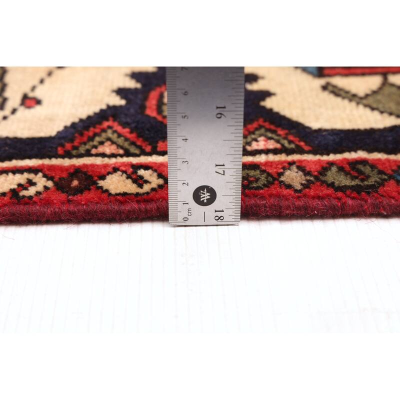 ECARPETGALLERY Hand-knotted Kayseri Vintage Red Wool Rug - 5'0 x 9'5