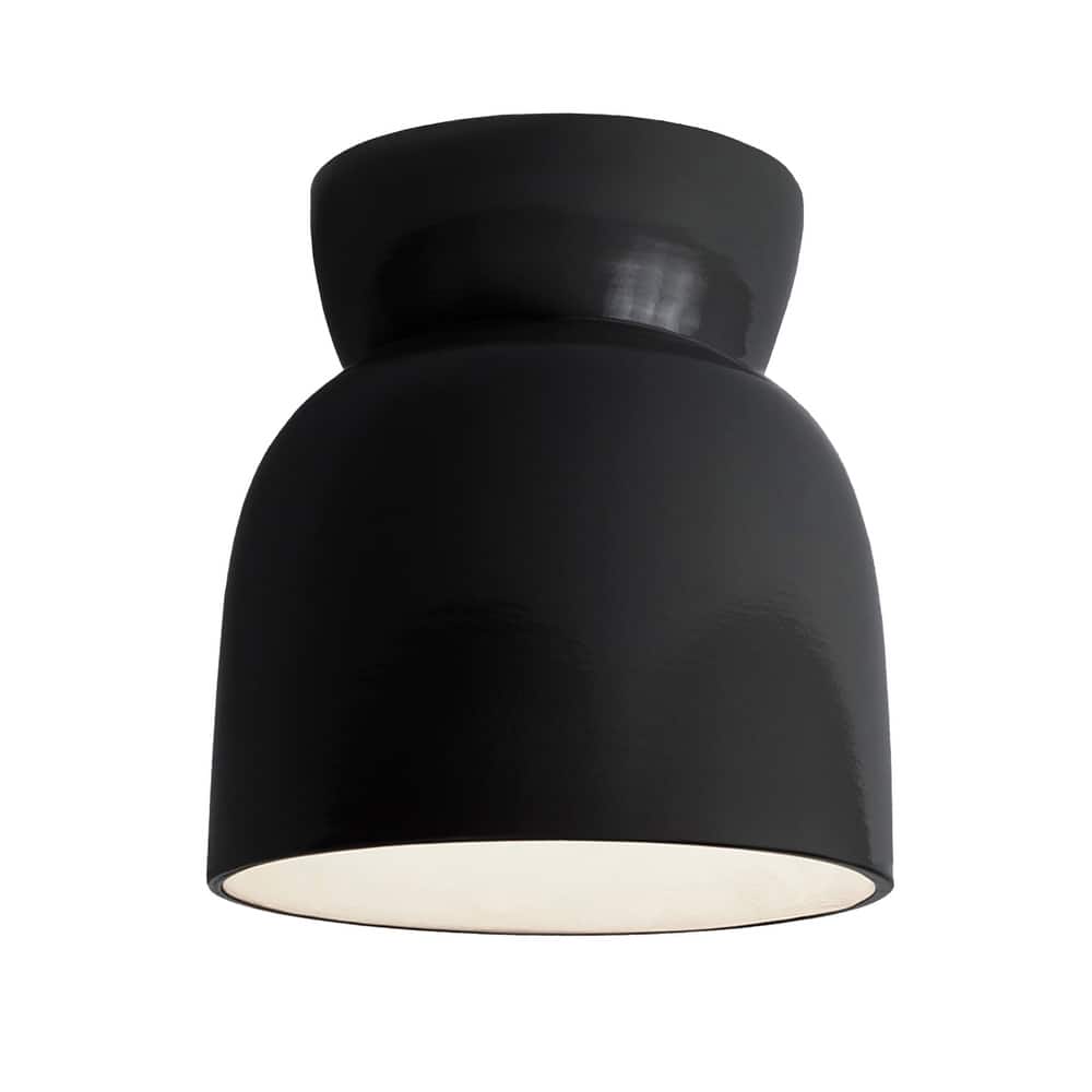 Ceramic Hourglass Outdoor Flush-Mount