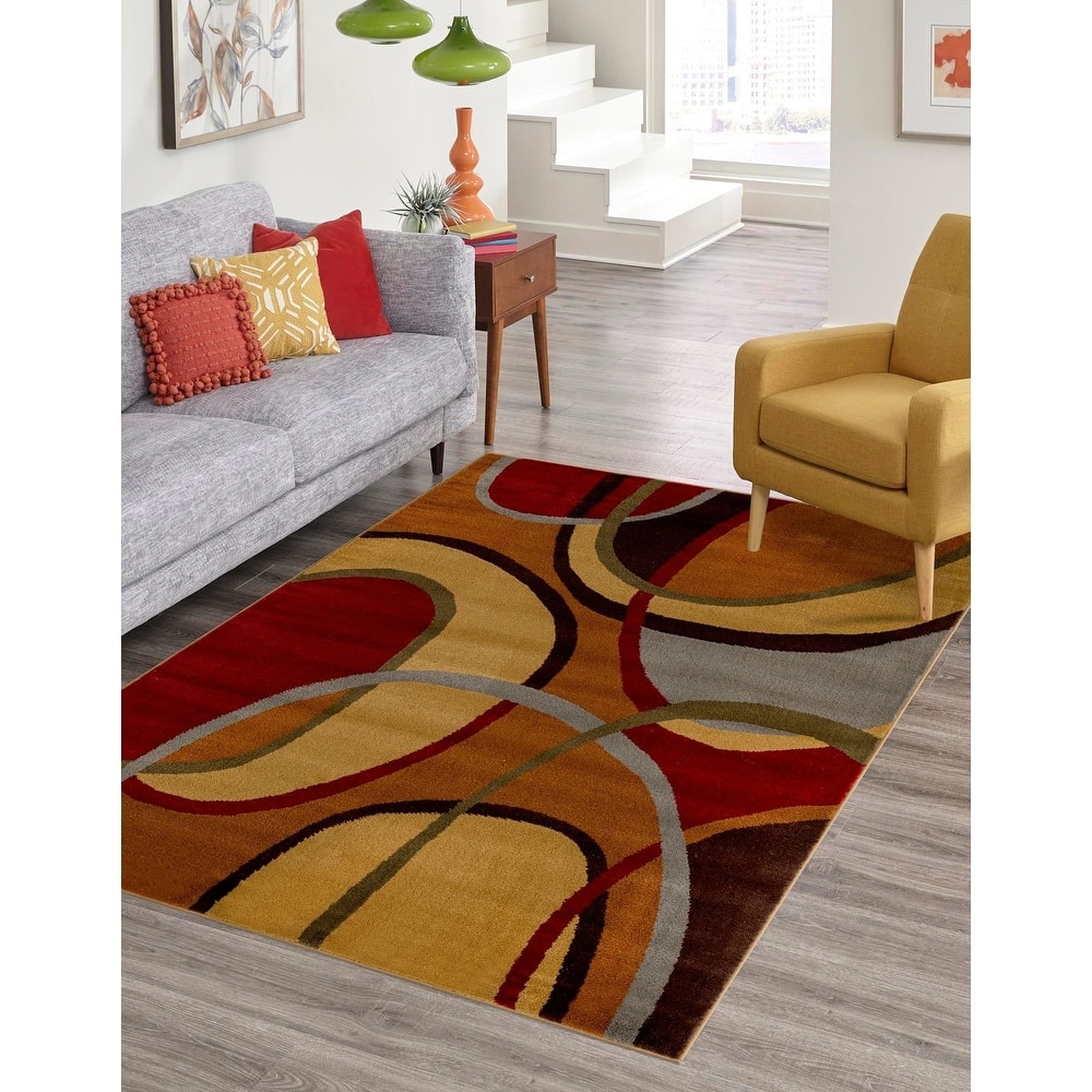 Contemporary Rietveld Collection Area Rug