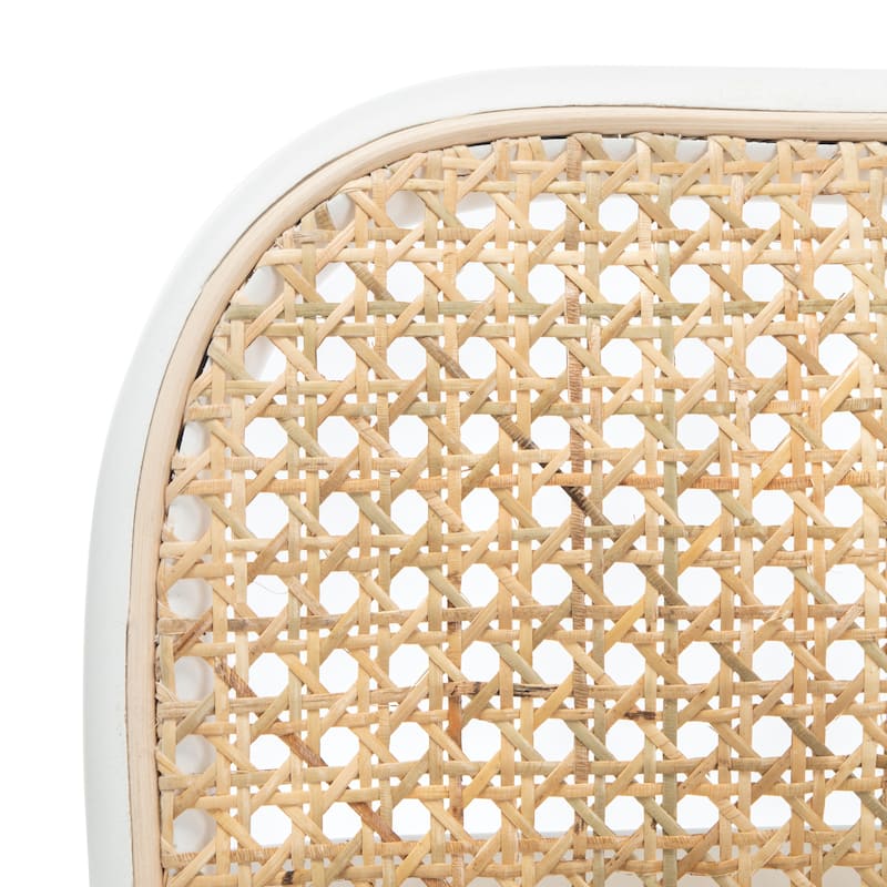 SAFAVIEH Evia Modern Natural Cane Dining Chair - 21.3" x 19.9" x 31.9" - 21Wx20Dx32H