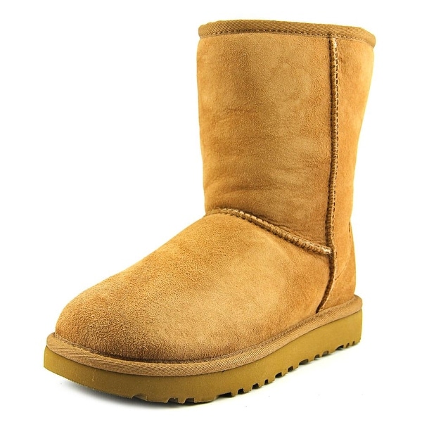 Ugg Australia Classic Short II Round Toe Suede Winter Boot