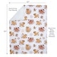 preview thumbnail 2 of 6, Lambs & Ivy Disney Baby Lion King Safari Soft White Fleece Baby Blanket