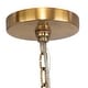 preview thumbnail 9 of 9, Uttermost Crocker Brass 1 Light Mini Pendant - N/A