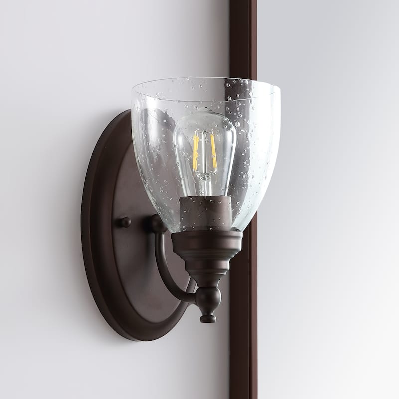 Magnolia Metal/Glass LED Vanity, by JONATHAN Y