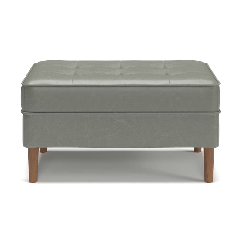 Bloomfield Vegan Leather Rectangular Ottoman