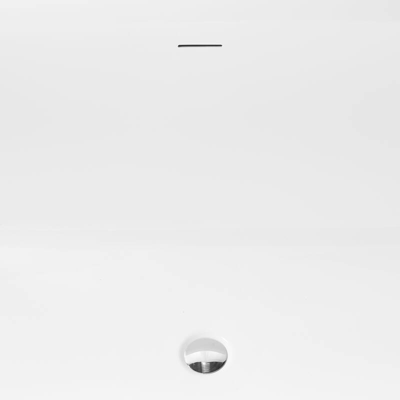 Freestanding Pure Acrylic Sheet Bathtub With Drainage and Overflow