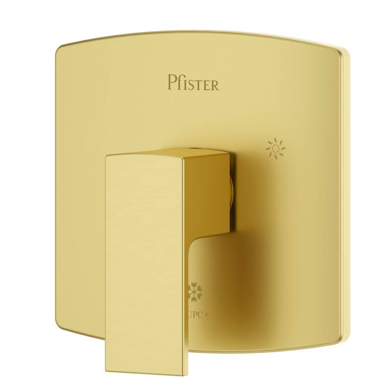 Pfister R89-1PFM Pfirst Modern Pressure Balanced Valve Trim Only with - Brushed Gold
