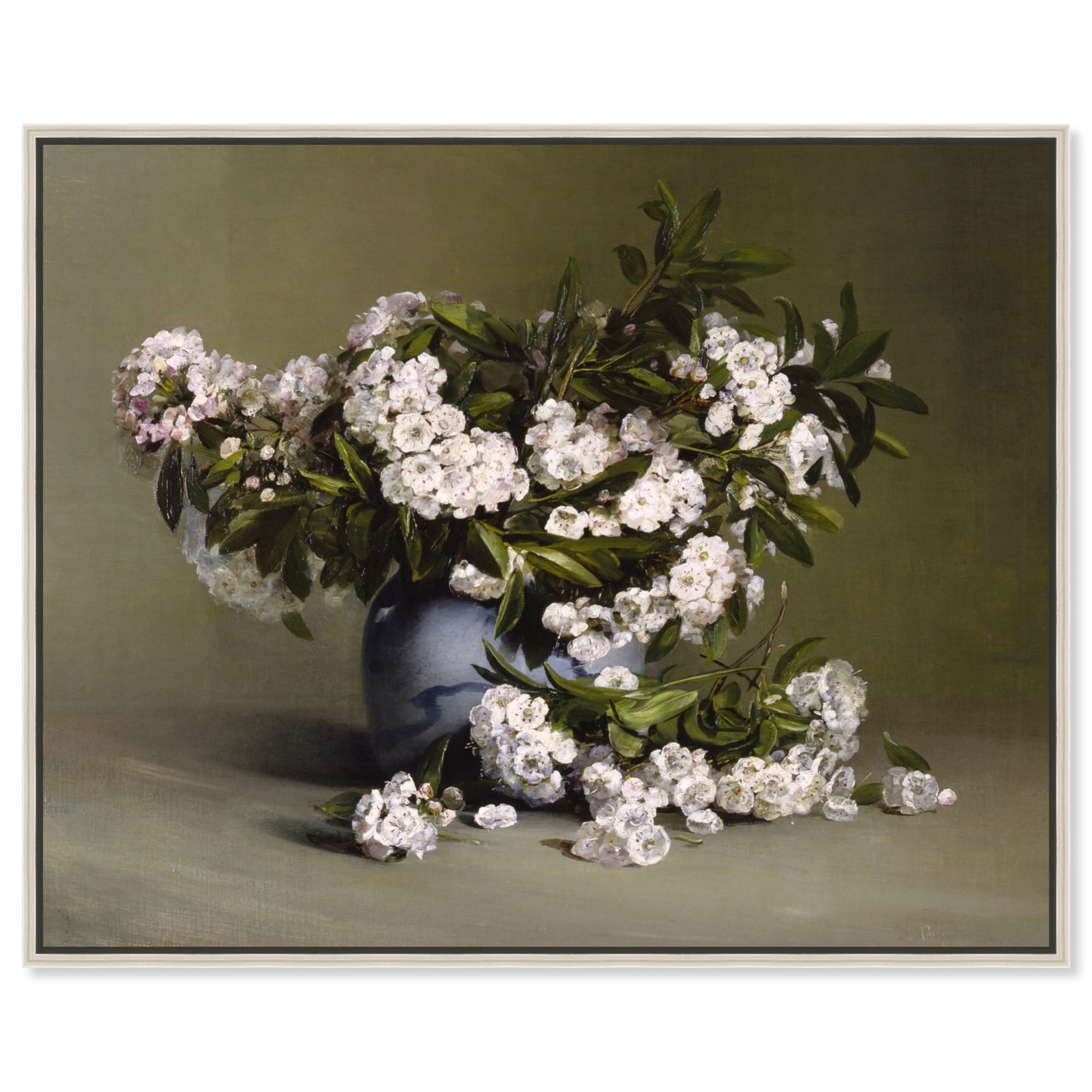 Mountain Laurel Canvas Classic Vintage Wall Art by Art Remedy