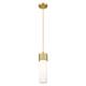 Option Brushed Brass / White Shade