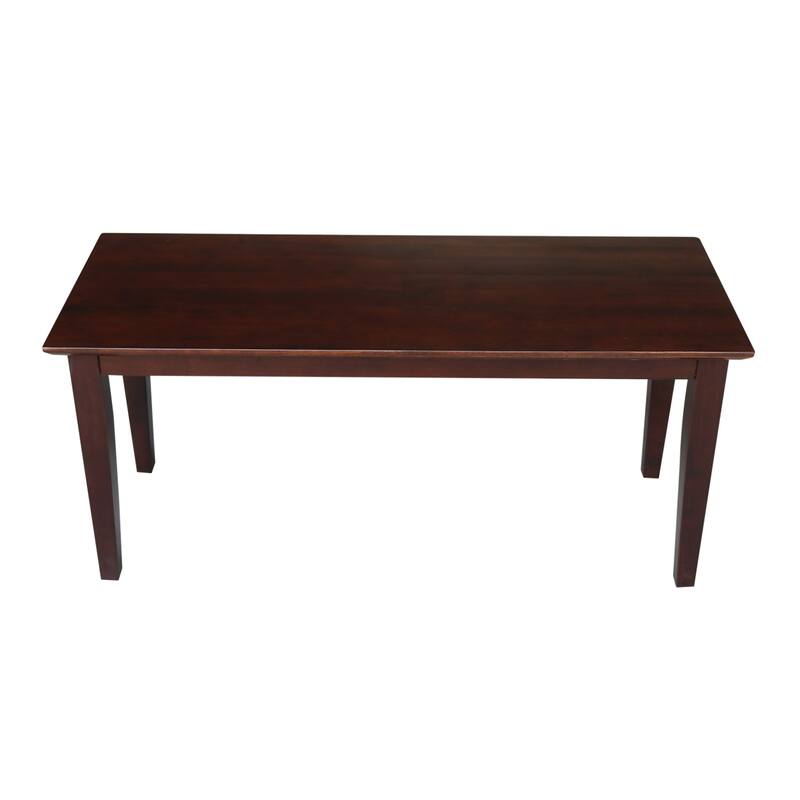 Shaker Style Bench - 39" x 14" - 39" x 14"