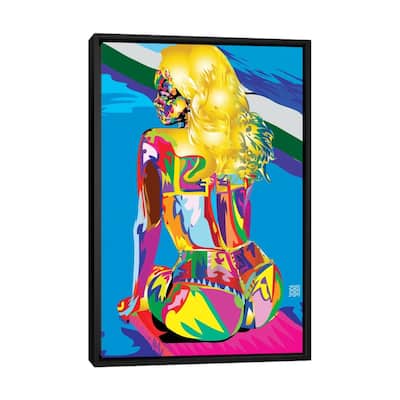 iCanvas "Rihanna's Azz" by TECHNODROME1 Framed Canvas Print
