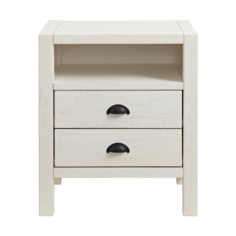 Arden 2-Drawer Wood Nightstand