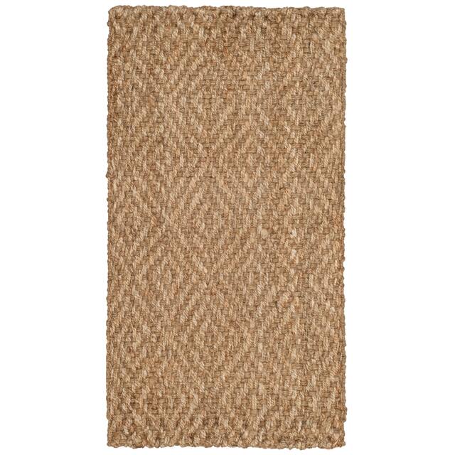 SAFAVIEH Handmade Natural Fiber Svana Jute Rug - 2'3" x 4' - Natural