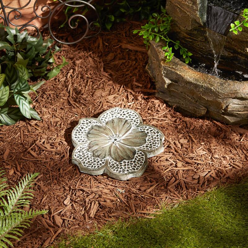 Sunflower Dot Flip Flop Stepping Stone