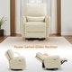 preview thumbnail 31 of 55, MCombo Power Swivel Rocker Recliner with Lumbar Support, Electric Nursery Glider Recliner Chair
