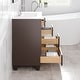 preview thumbnail 13 of 42, Eviva Acclaim 28 in. Bath Vanity with White Carrara Quartz Top