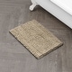 preview thumbnail 100 of 100, Laura Ashley Astor Chenille Bath Mat with TPR Backing