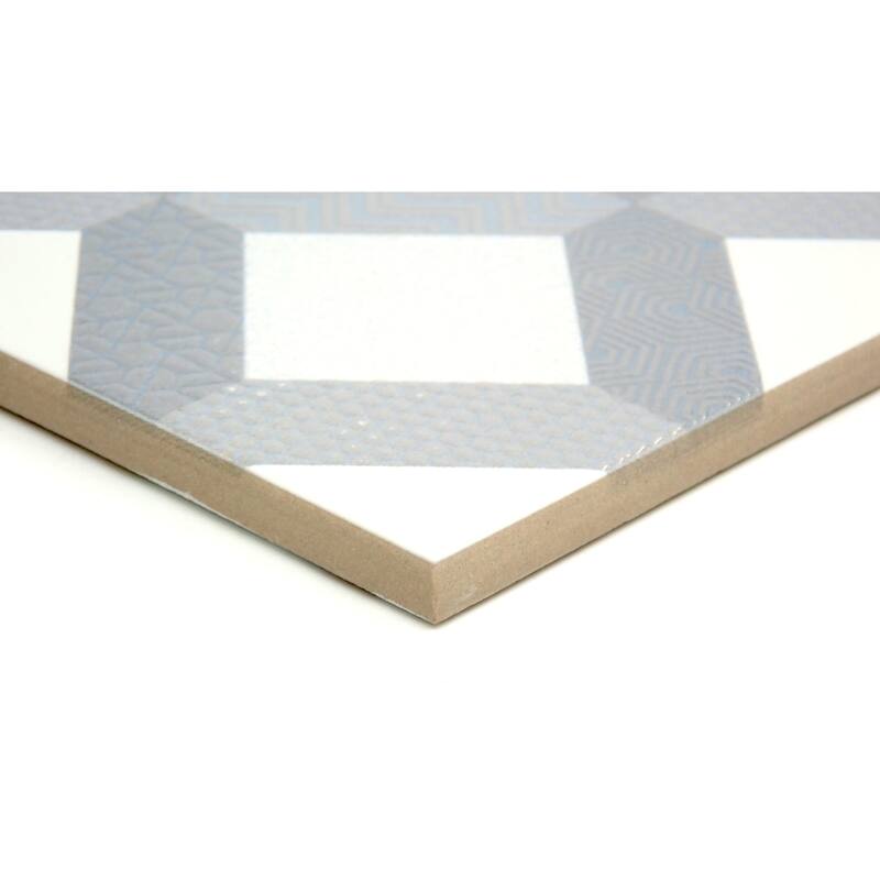 Emser Tile F39GEOM1010V2 Geometry - 10" x 10" Square Floor and Wall