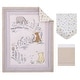 preview thumbnail 5 of 3, Disney Classic Pooh Naturally Friends 3 Piece Nursery Crib Bedding Set