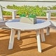 preview thumbnail 1 of 52, Elm Plus Outdoor Patio HDPE Round Coffee Table Side End Table