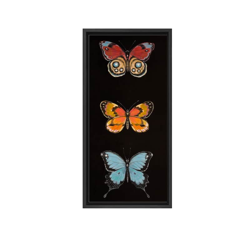 Butterfly Trio I Framed Print Wall Art by Norman Wyatt Jr.