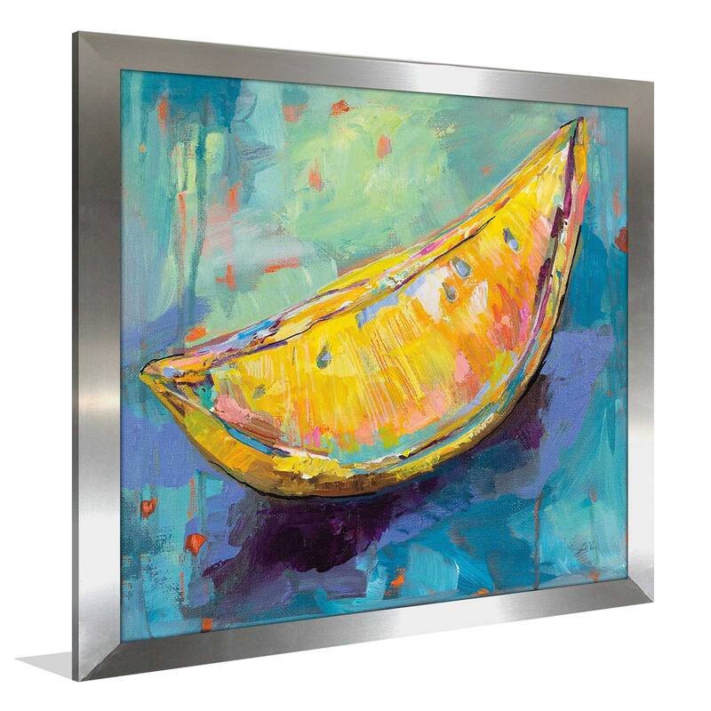 "Lemon Wedge" Print on Acrylic