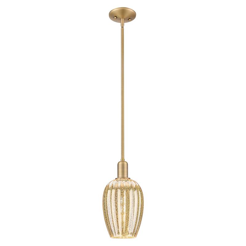 Innovations Lighting 716-1S-G457-6ME Preston 6" Wide Mini Pendant with