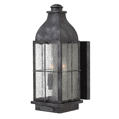 Hinkley Lighting Bingham 2 Light 16" Tall Outdoor Wall Sconce with