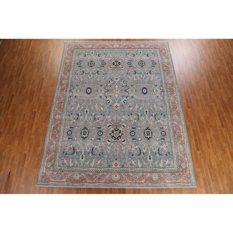 Sultanabad Ziegler Turkish Oriental Area Rug Wool Hand-knotted Carpet - 9'9" x 13'0"