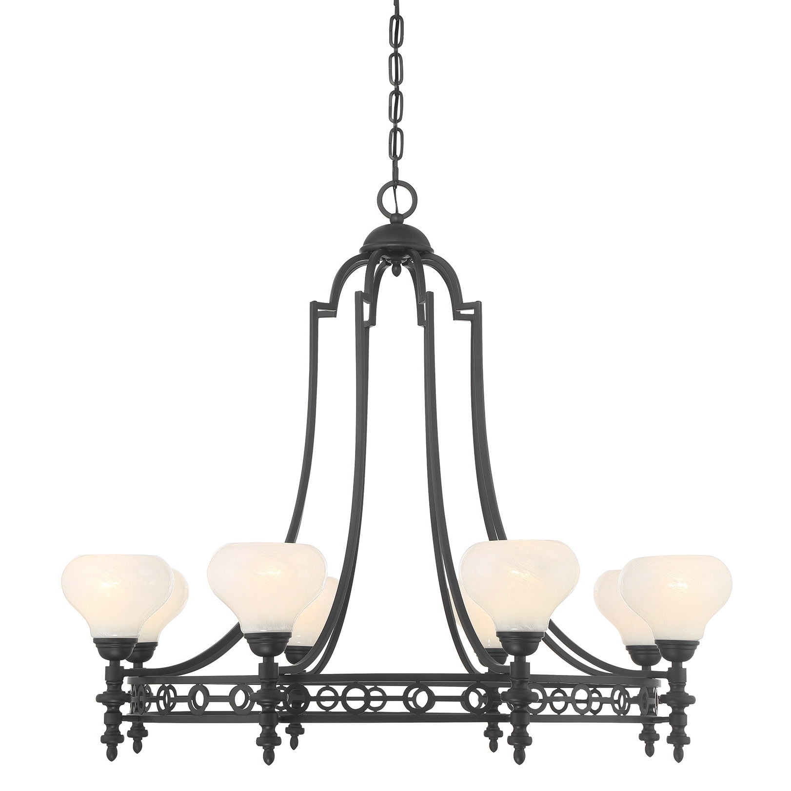 Savoy House 1-1605-8 Allston 8 Light 36" Wide LED Chandelier