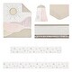 preview thumbnail 2 of 4, Boho Desert Sun Girl Sweet Jojo Designs 6p Crib Bedding + BreathableBaby Breathable Mesh Liner Bohemian Taupe