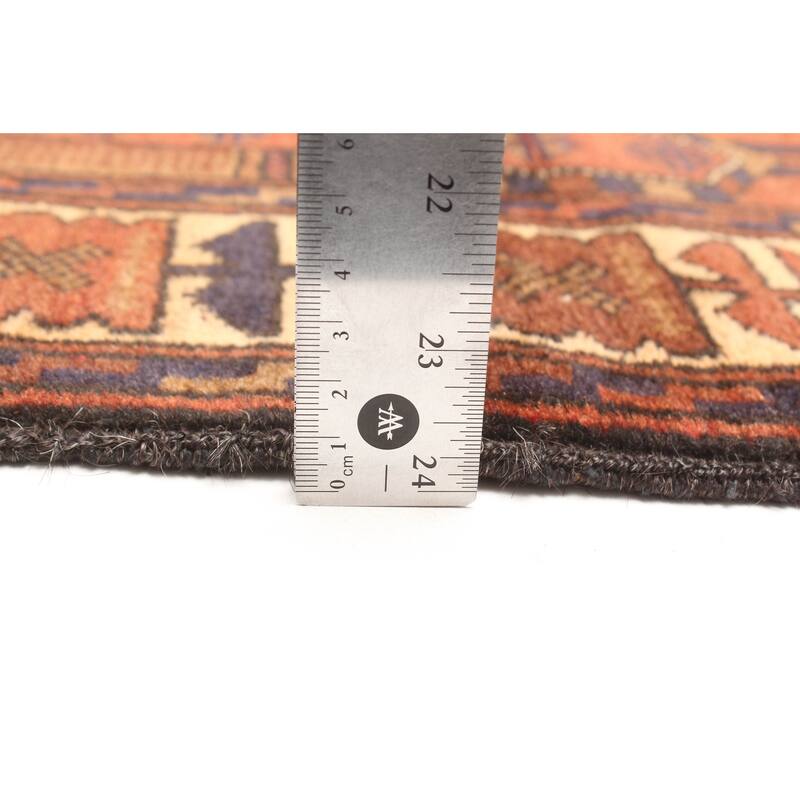 ECARPETGALLERY Hand-knotted Teimani Copper Wool Rug - 2'7 x 4'4